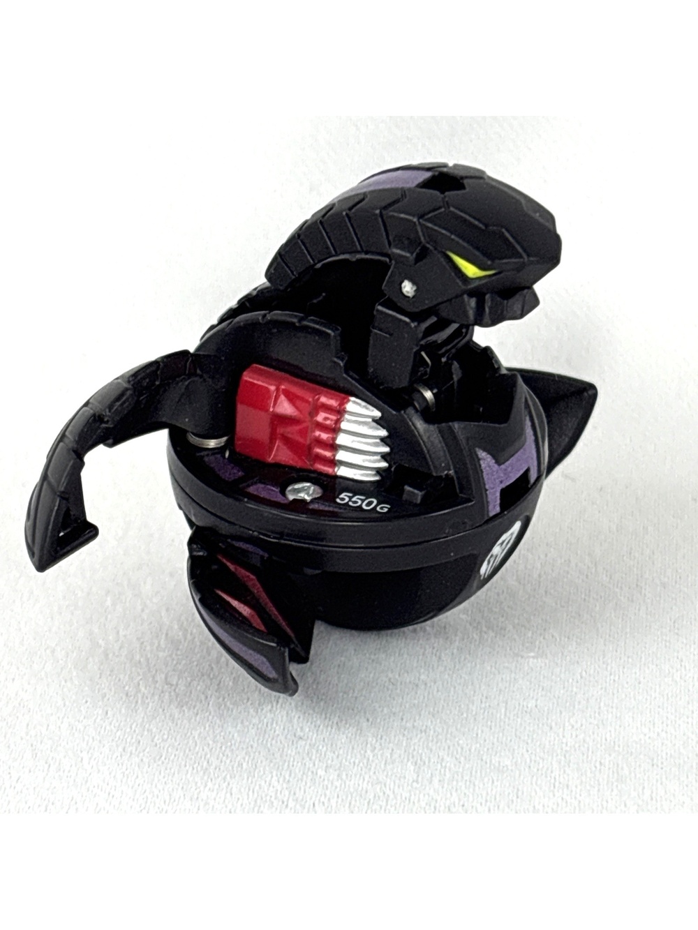 Bakugan B2 Black Darkus Alpha Percival Battle Brawler 550G Power New Vestroia